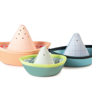 Lilliputiens - 3 plovoucí lodičky - džungle - hračka do vody