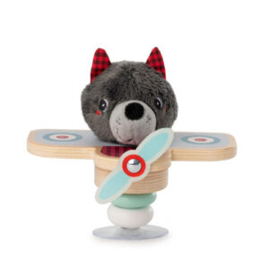 Lilliputiens - houpací letadlo s pilotem - vlk Ludvík