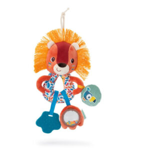 Lilliputiens - motorická hračka s aktivitami - lev Jack