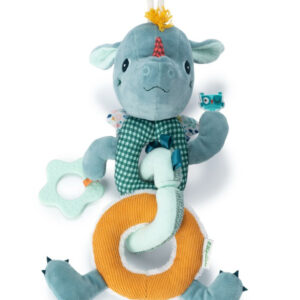 Lilliputiens - plyšový řetěz s aktivitami - dráček Joe