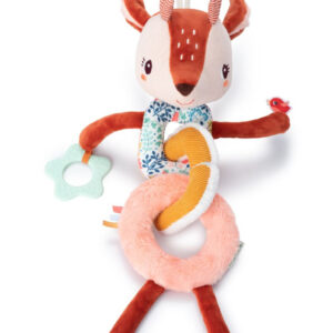 Lilliputiens - plyšový řetěz s aktivitami - jelínek Stella