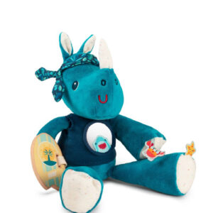 Lilliputiens – nosorožec Marius - plyšová hračka s aktivitami