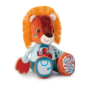 Lilliputiens – textilní hračka s aktivitami - lev Jack