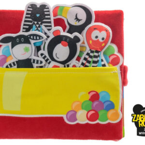 Mom’s Care -  textilní knížka - Let balónem