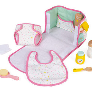 Přebalovací taška s příslušenstvím pro panenky