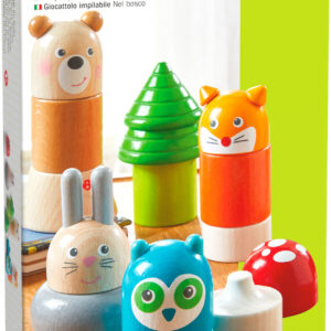 Stohovací hračka - zvířátka v lese