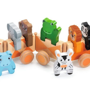 Vláček se zvířaty z džungle