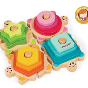 Zábavné želvy - vkládačka a puzzle