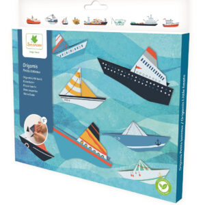 Origami - kreativní sada - malé loďky