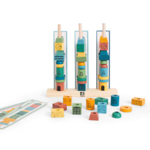 Logická hra - stavíme věže