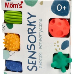 Mom’s Care - senzorické míčky 5 ks - pastelové