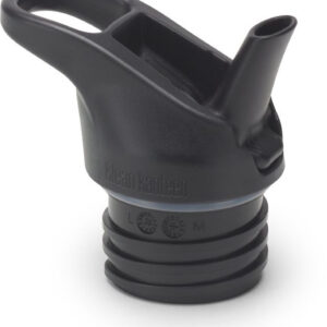 Náhradní uzávěr na lahev Klean Kanteen Flip Seal Sport Cap w/Straw - black