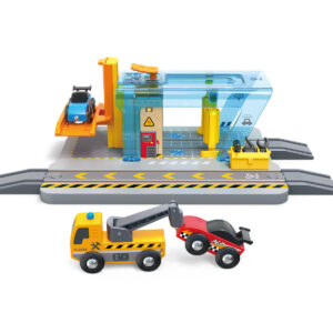 Vláčkodráha - Servis a mycí stanice - 11 ks