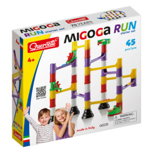 Migoga Marble Run - kuličková dráha - startovní set - 45 ks
