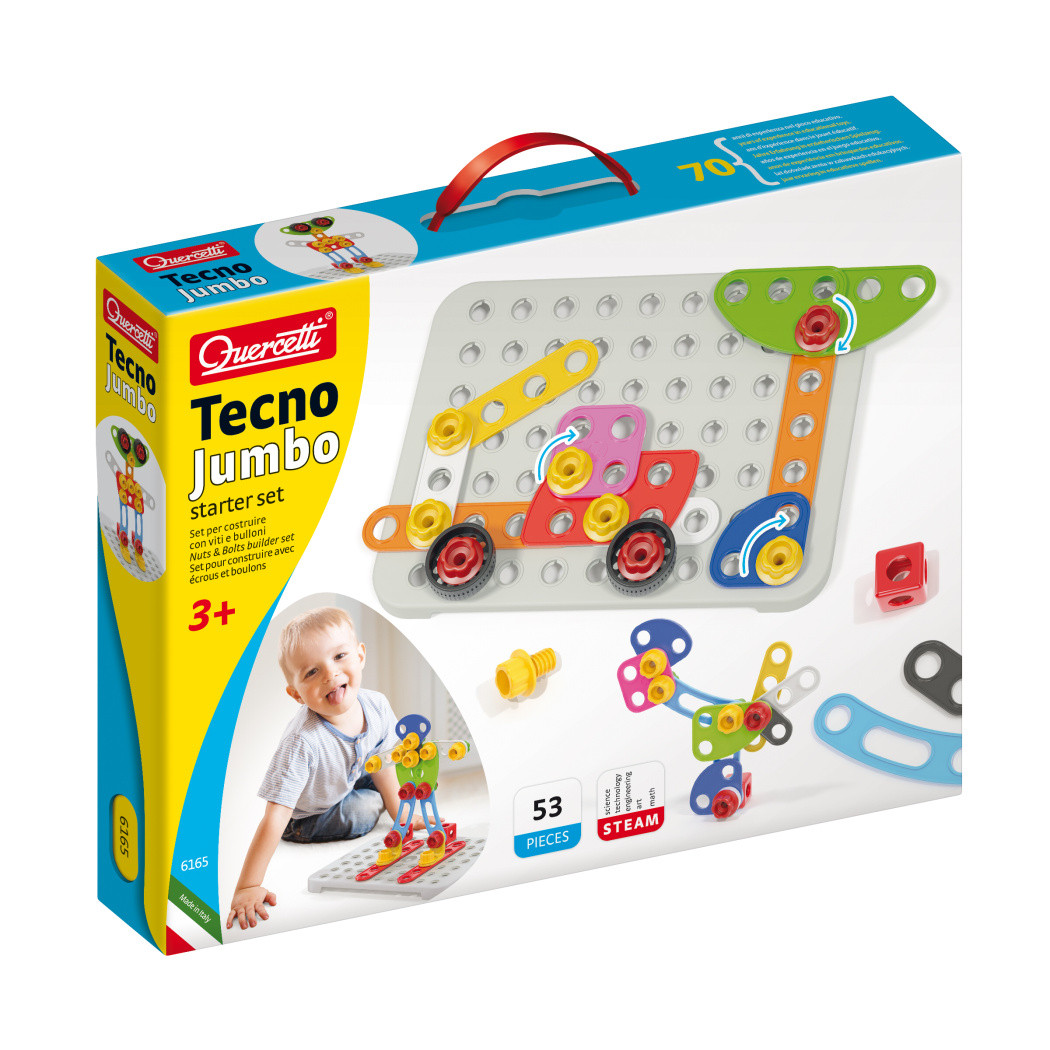 Tecno Jumbo Starter Set - konstrukční stavebnice - 53 ks