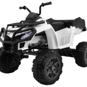 mamido Dětská elektrická čtyřkolka ATV XL bílá