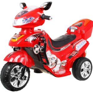 mamido Dětská elektrická motorka 118 červená