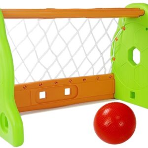 mamido Dětská fotbalová branka zelená