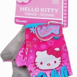 mamido Dívčí cyklistické rukavice Hello Kitty
