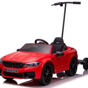 mamido Elektrické autíčko BMW M5 s platformou lakované červené