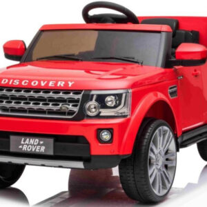 mamido Elektrické autíčko Land Rover Discovery červené