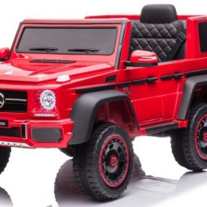 mamido Elektrické autíčko Mercedes G63 4x4 červené