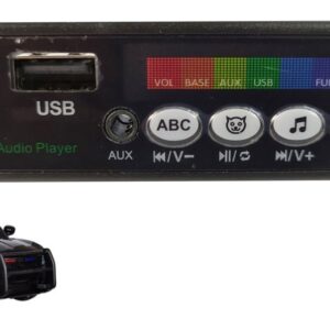 mamido Hudební panel do policejního elektrického autíčka JC666