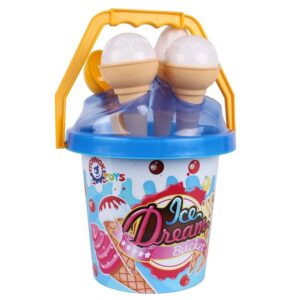 mamido Sada bábovek zmrzlina s barevným kbelíkem