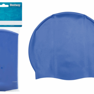 Bestway Modrá silikonová plavecká čepice Bestway