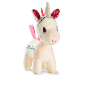 Lilliputiens - malá plyšová hračka - jednorožec Louise