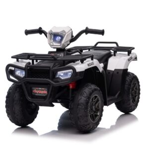 Mamido Mamido Dětská elektrická čtyřkolka Superme bílá