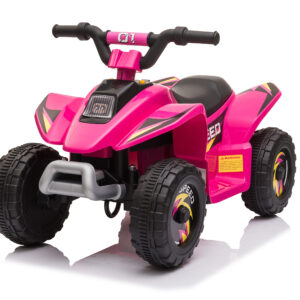 Mamido Mamido Dětská elektrická čtyřkolka pro nejmenší Speed Junior 6V 7Ah růžová