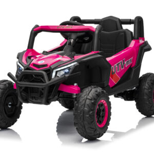 Mamido Mamido Elektrické autíčko Buggy Madman růžové | UTV-MX 4x4 | EVA kola | 12V 10Ah | EKO kůže