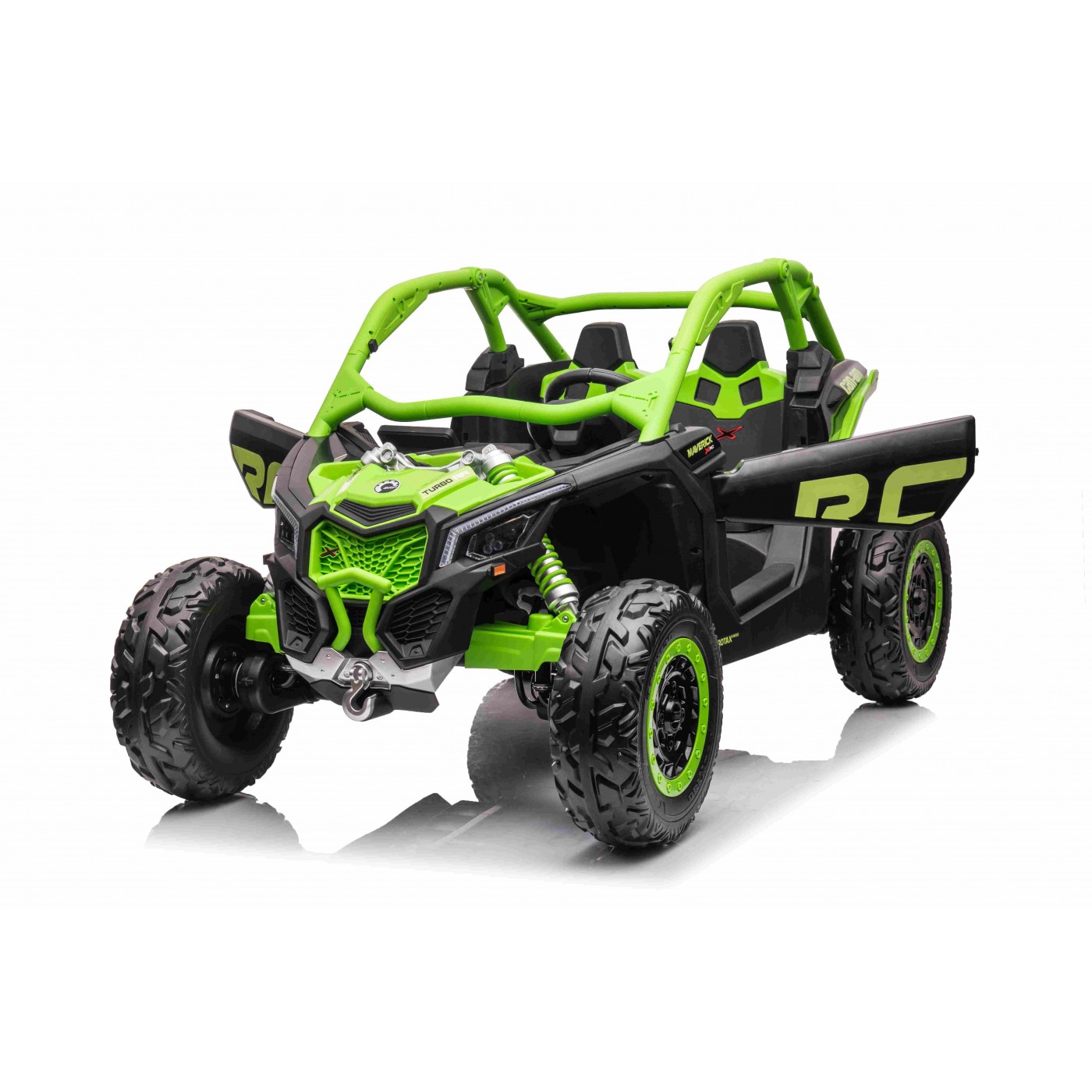 Mamido Mamido Elektrické autíčko Buggy Maverick Can-Am 2x24V 4x200W EVA zelené - Obrázek 2