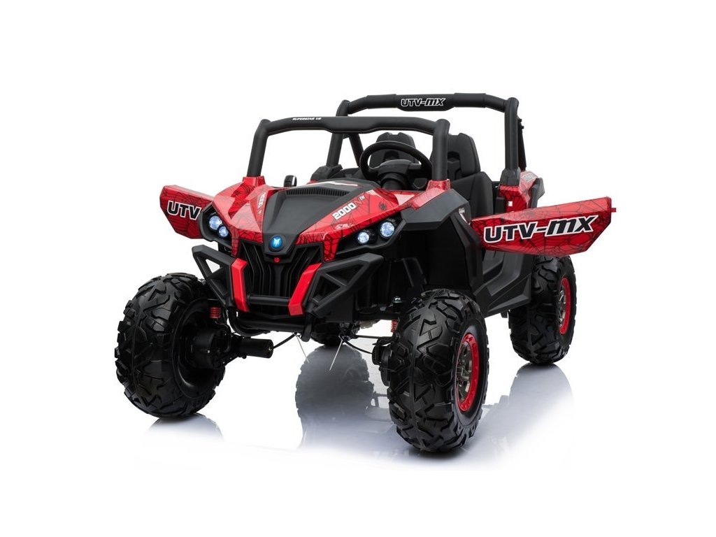 Mamido Mamido Elektrické autíčko Buggy SuperStar 4x4 lakované červené - Obrázek 2