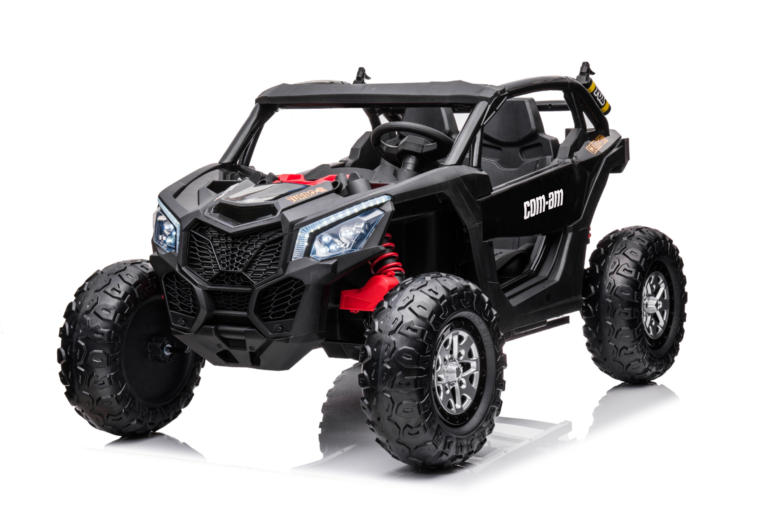 Mamido Mamido Elektrické autíčko Buggy Turbo 24V 4x200W černé