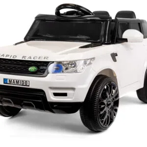 Mamido Elektrické autíčko Land Rapid Racer bílé