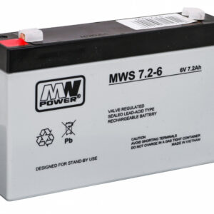 Mamido Mamido Gelová baterie 6V 7Ah