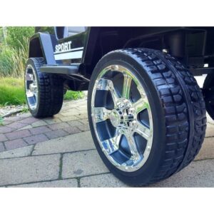 Mamido Mamido Náhradní kolo EVA s puklicí pro elektrické autíčko Jeep raptor