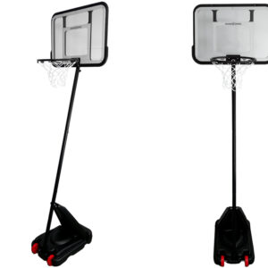 mamido Basketbalový koš na kolečkách + míč
