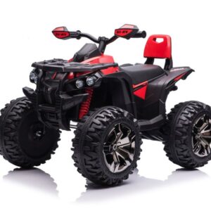 mamido Dětská elektrická čtyřkolka ATV Power 4x4 červená