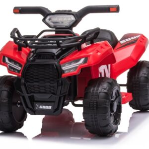 mamido Dětská elektrická čtyřkolka ATV červená