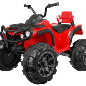 mamido Dětská elektrická čtyřkolka ATV červená