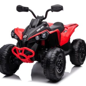 mamido Dětská elektrická čtyřkolka Can-Am Renegade 180W 4x4 červená