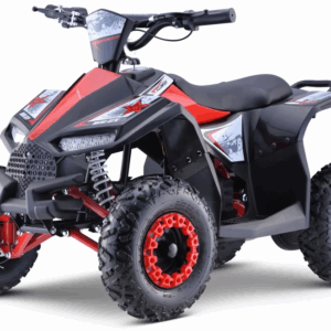 mamido Dětská elektrická čtyřkolka HIPERFECT červená