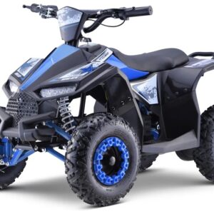 mamido Dětská elektrická čtyřkolka HIPERFECT modrá