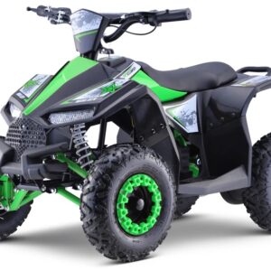 mamido Dětská elektrická čtyřkolka HIPERFECT zelená