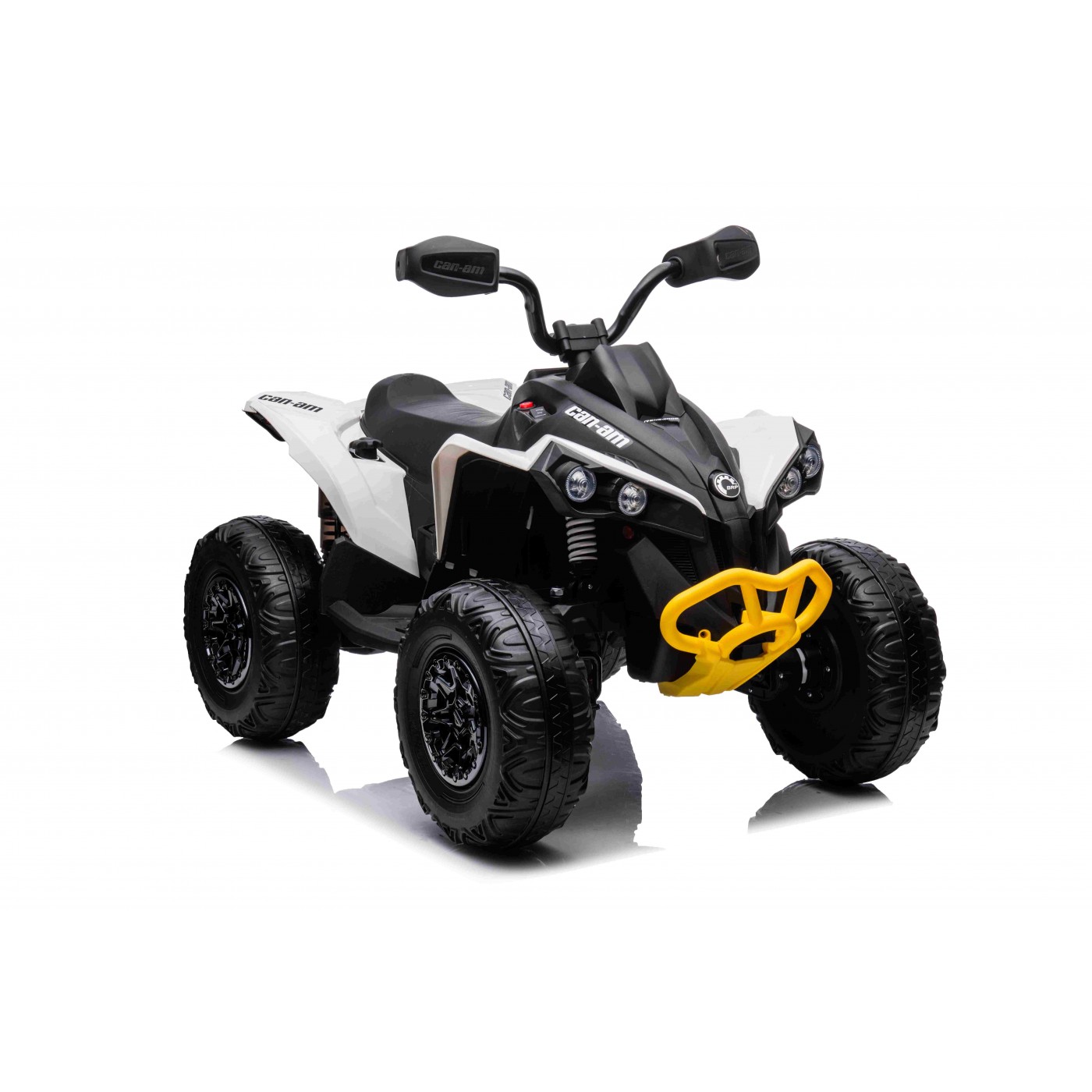 Dětská elektrická čtyřkolka Maverick ATV 2x200W bílá - Obrázek 2