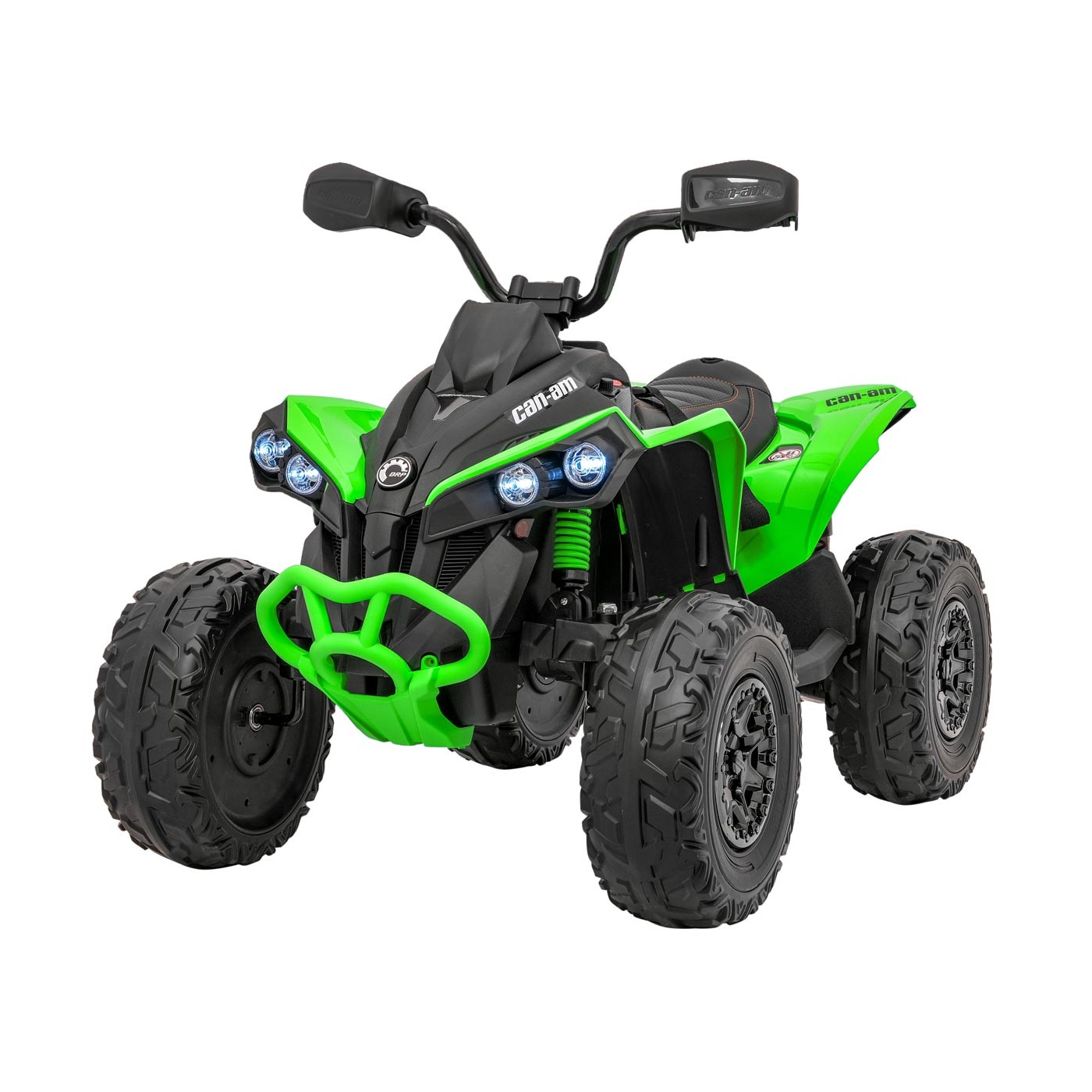 mamido Dětská elektrická čtyřkolka Maverick ATV 2x200W zelená
