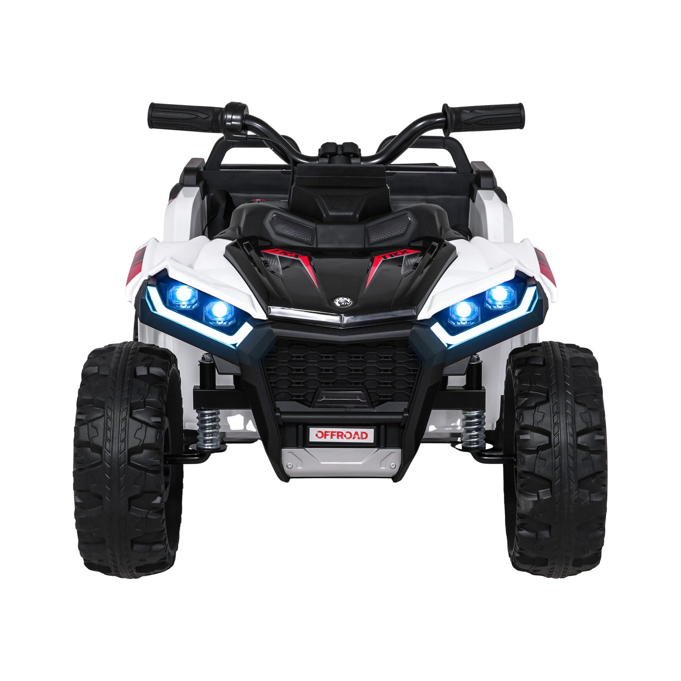 Dětská elektrická čtyřkolka Quad Sport TX ATV bílá - Obrázek 2